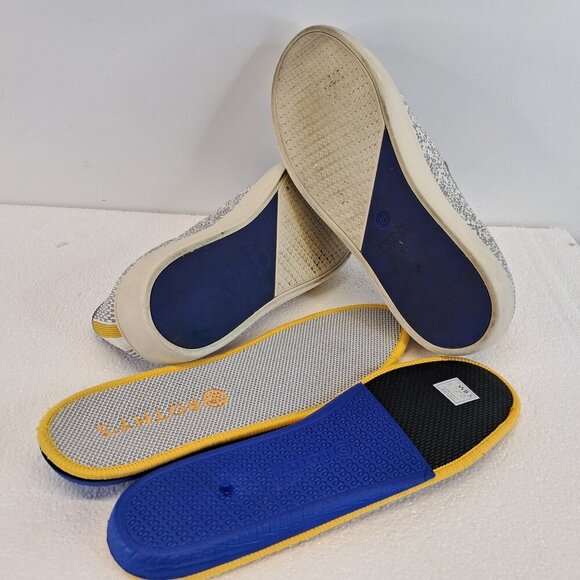 Rothy's Opal Python Slip On Sneakers Size 8.5 - Picture 14 of 16